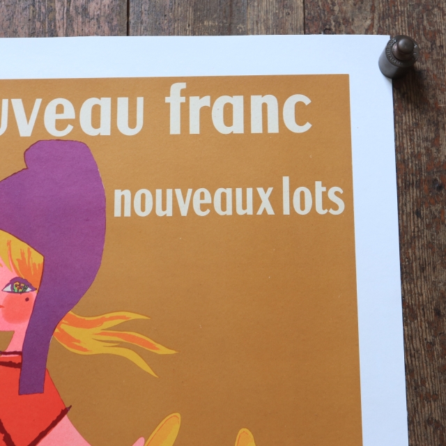 ルフォール・オプノ ヴィンテージポスター a nouveau franc