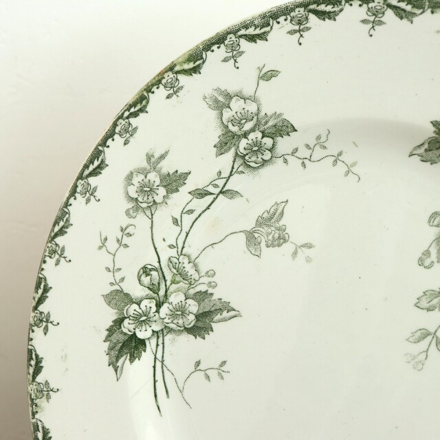 アンティーク コンポティエ ロゼット ROSETTE フランス