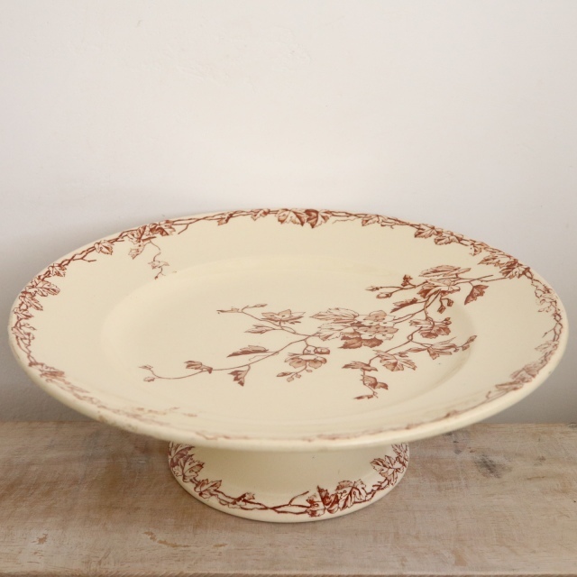 アンティークコンポティエ PRINTEMPS フランス リュネヴィル製 KG Luneville