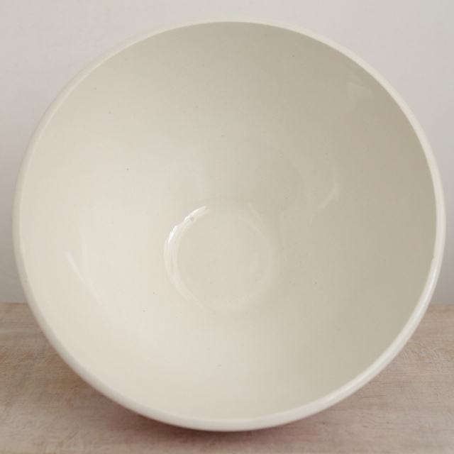 アンティーク プチ カフェオレボウル ピンク 水玉 フランス ディゴワン&サルグミンヌ製 DIGOIN & SARREGUEMINES