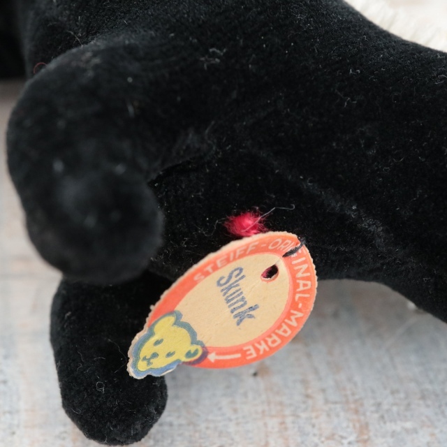 アンティーク シュタイフ スカンク Steiff Skunk 10cm