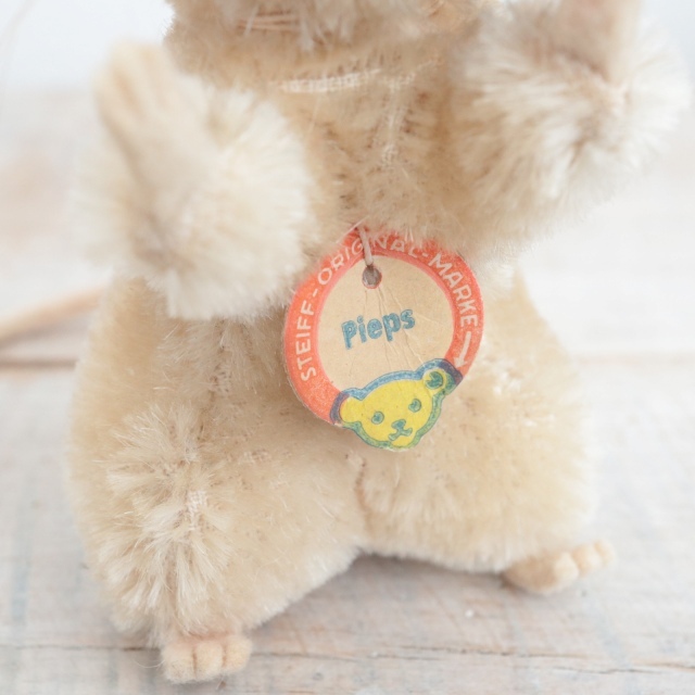 アンティーク シュタイフ ネズミ Steiff Pieps 8cm
