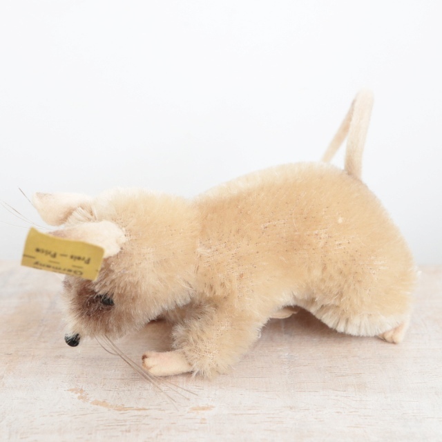 アンティーク シュタイフ ネズミ Steiff Pieps 8cm