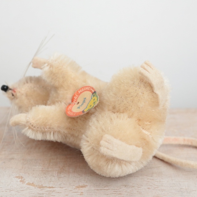 アンティーク シュタイフ ネズミ Steiff Pieps 8cm