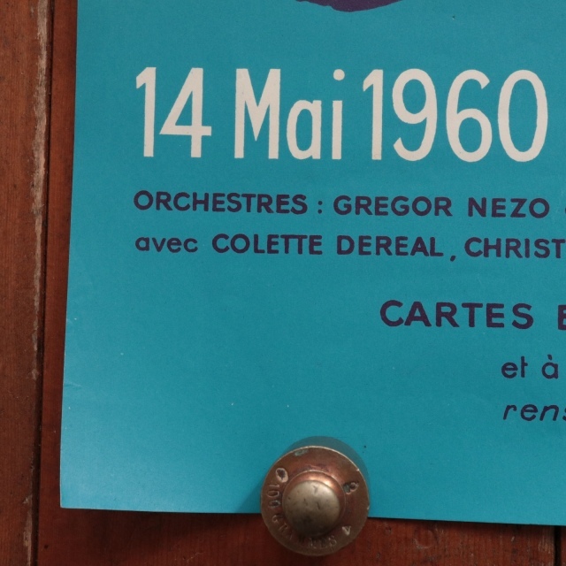 ルフォール・オプノ ヴィンテージポスター Lefor Openo NUIT HOUILLE BLANCHE