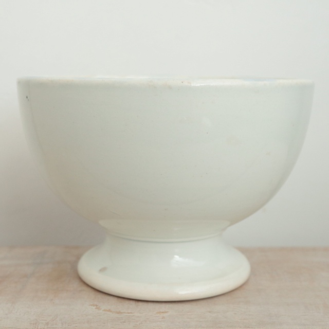 アンティーク カフェオレボウル フランス クレイユモントロー製 Creil Montereau