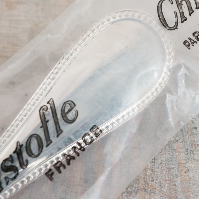 クリストフル パール ケーキフォーク 未開封 Christofle PERLE