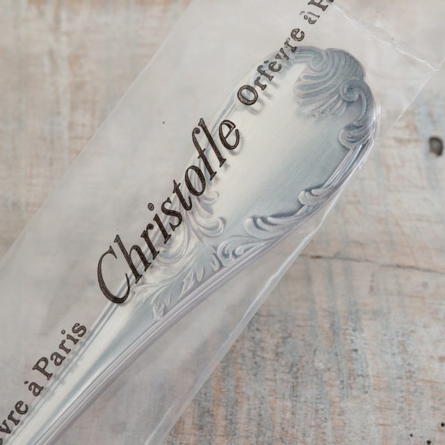クリストフル マルリー デザートフォーク 未開封 Christofle Marly