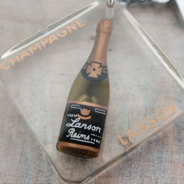 ブルボンキーホルダー シャンパン ランソン CHAMPAGNE LANSON