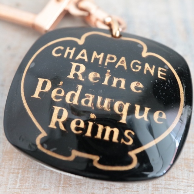 ブルボンキーホルダー シャンパン CHAMPAGNE Reine Pedauque Reims