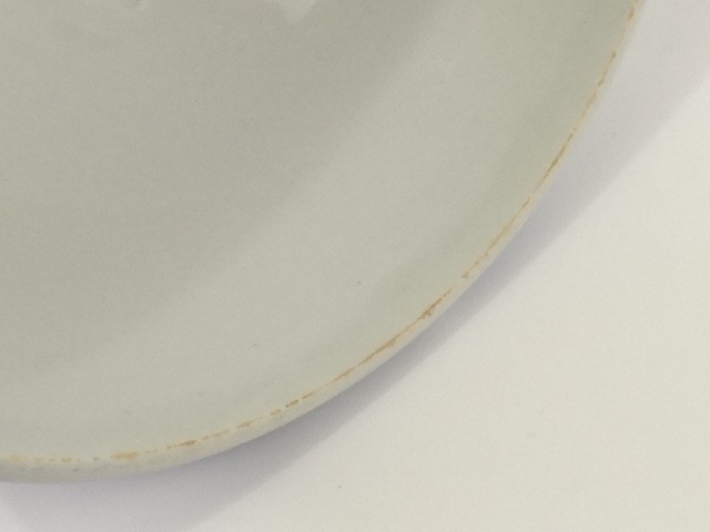 アンティークカフェオレボウル 白鳥 Badonviller製