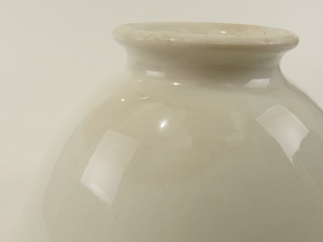 アンティーク カフェオレボウル 白 Choisy le Roi製