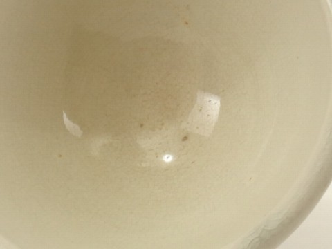 アンティーク カフェオレボウル 白 GIEN製