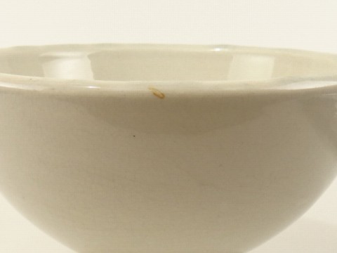 アンティーク カフェオレボウル 白 GIEN製
