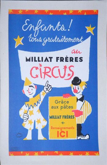 MILLIAT FRERES ビンテージポスター