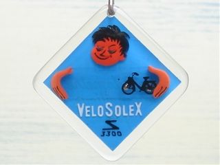 VELOSOLEX ブルボンキーホルダー