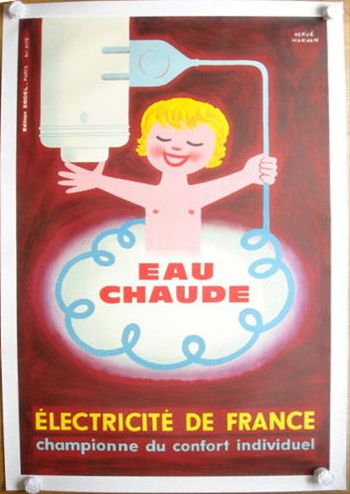 EAU CHAUDE ビンテージポスター