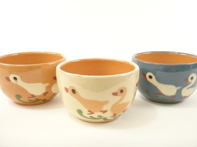 スフレンハイム焼き ３羽のアヒル ボウル Sサイズ