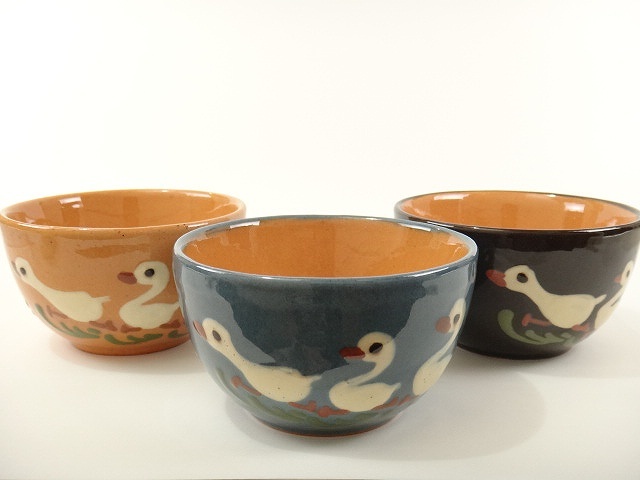 スフレンハイム焼き ３羽のアヒル ボウル Mサイズ