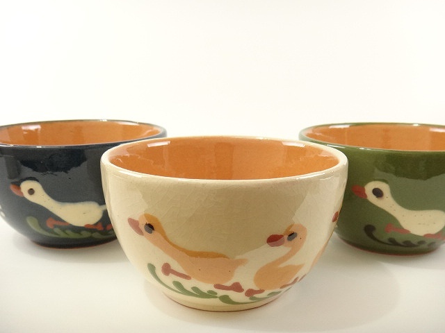 スフレンハイム焼き ３羽のアヒル ボウル Mサイズ