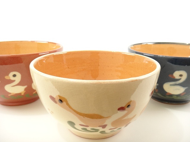 スフレンハイム焼き ３羽のアヒル ボウル Lサイズ