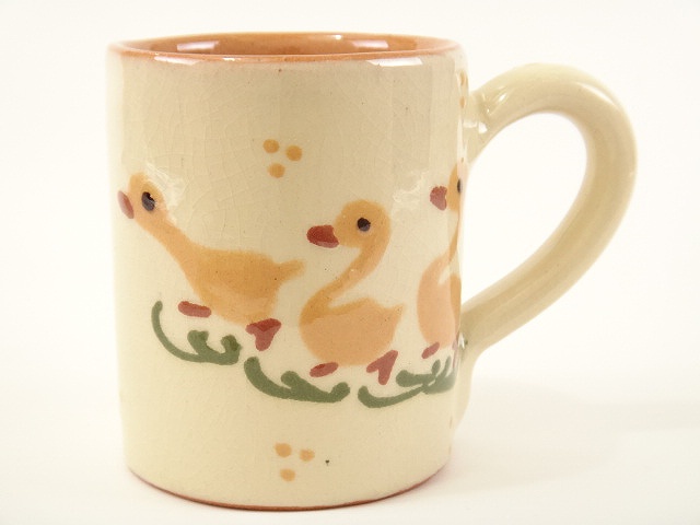 スフレンハイム焼き ３羽のアヒル マグカップ