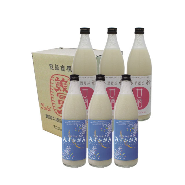 みふくの甘酒飲み比べ6本セット
