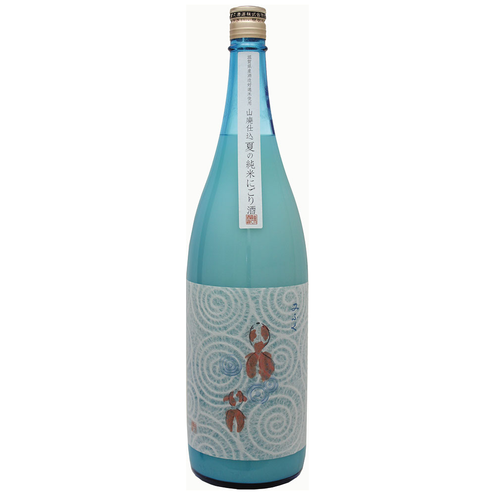 新山廃純米にごり酒（金魚ラベル）1800ml