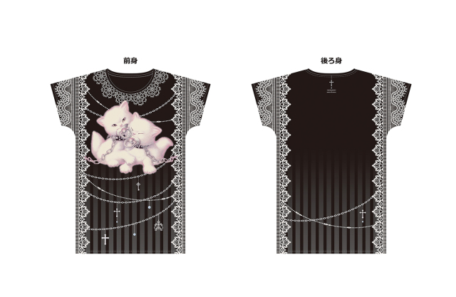 クリックポスト配送] カットソーワンピ・kittens/品番302072