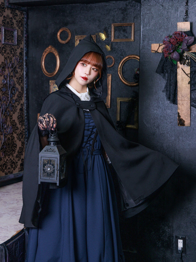 【未使用／定価74800円 】　GRACE CLASS　イタリア生地マントコート 未使用／定価74800円 】 GRACE CLASS イタリア生地マントコート