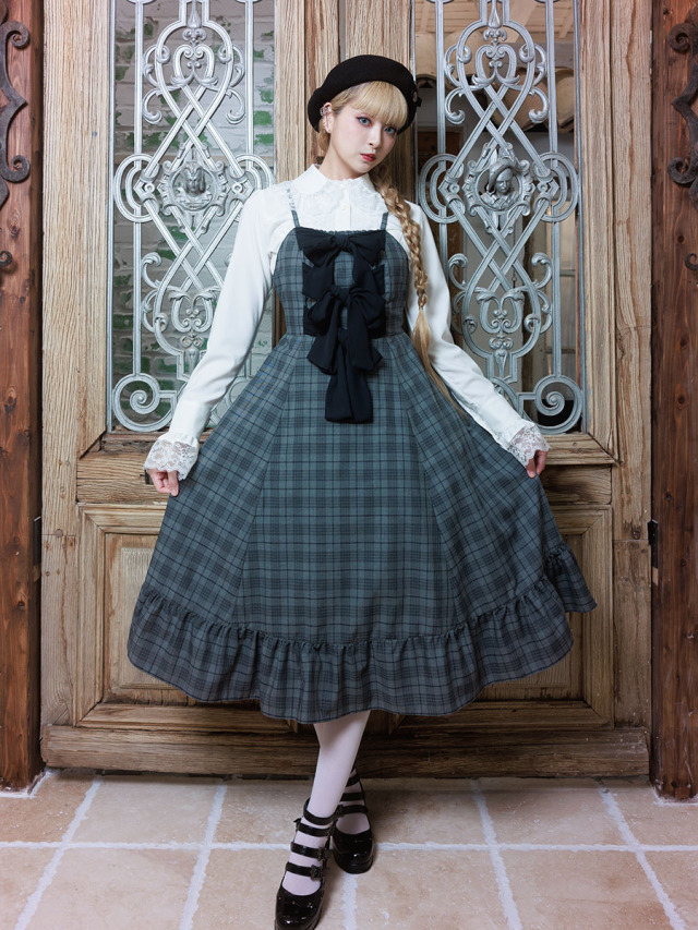 ジャンパースカート・イリアス｜品番504016 MIHO MATSUDA