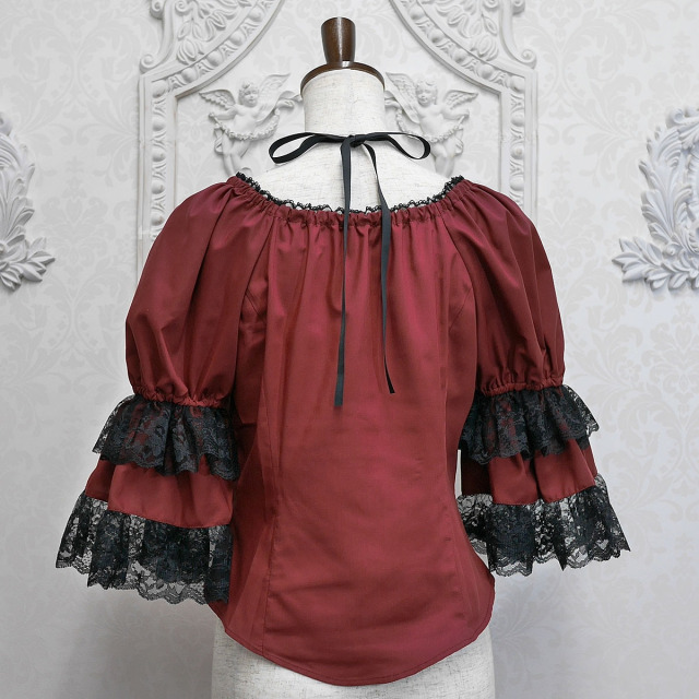 【新品未使用】MIHO MATSUDA ブラウス・バドゥ(半袖) ブラウス・ブリエ *MIHO MATSUDA*☆送料無料対象商品