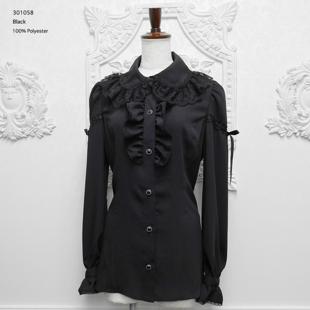 黒Sのみ在庫] ブラウス・グディー/品番301058 