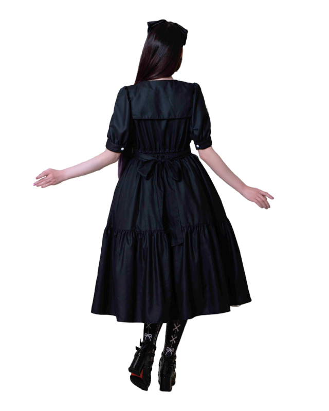 ミホ姫 プラスサイズ] ワンピース・モーゼズ｜long ｜着丈110cm｜品番506010