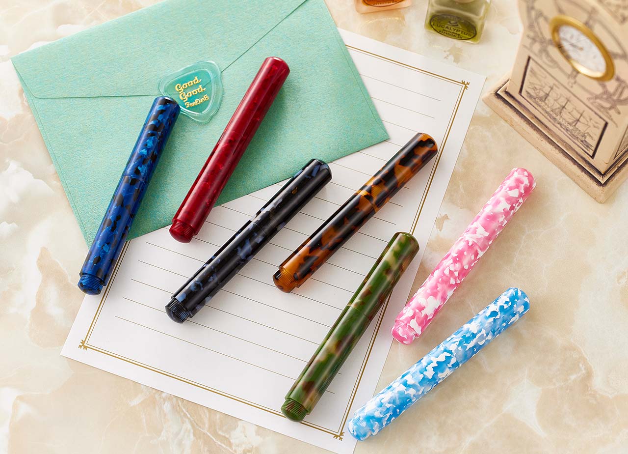 大西製作所 アセテート ショート万年筆/ペンクリップ無し