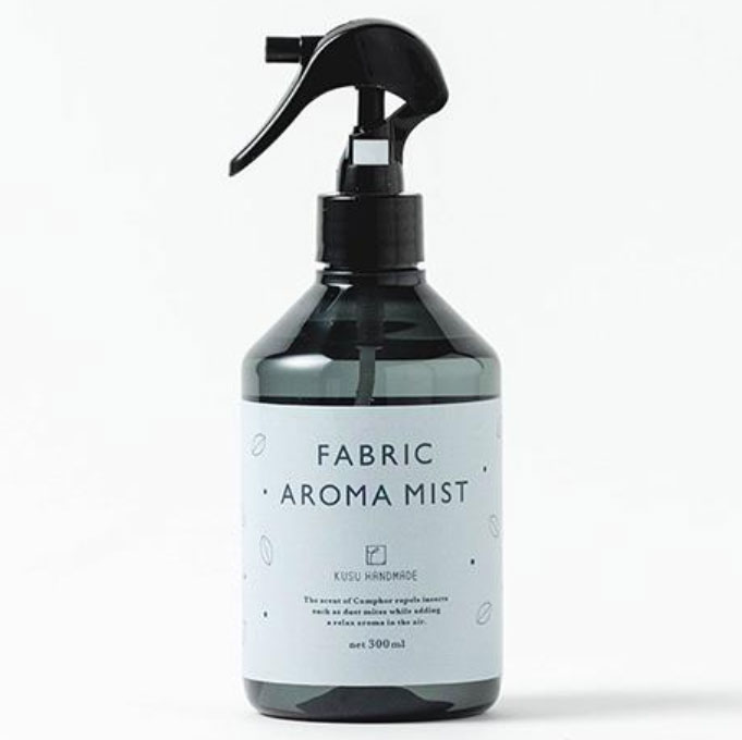 消臭・防ダニ・アロマ効果の天然成分100％「くすのきファブリック