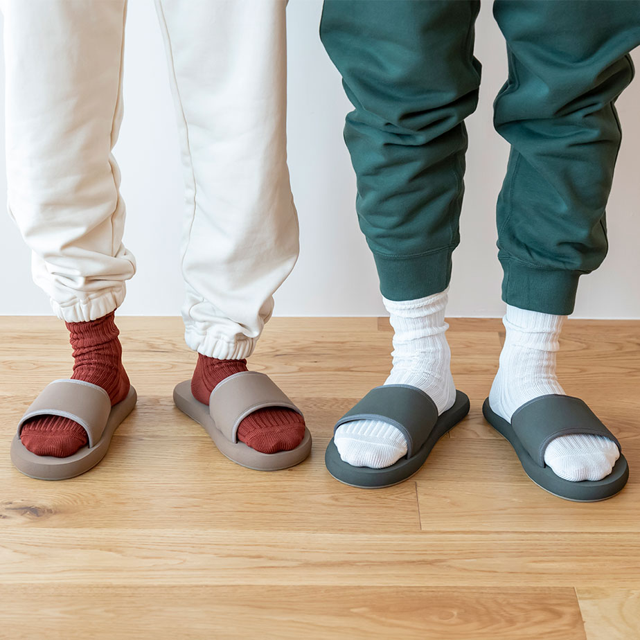包まれるような履き心地 極上の柔らかさのルームシューズ - buntA