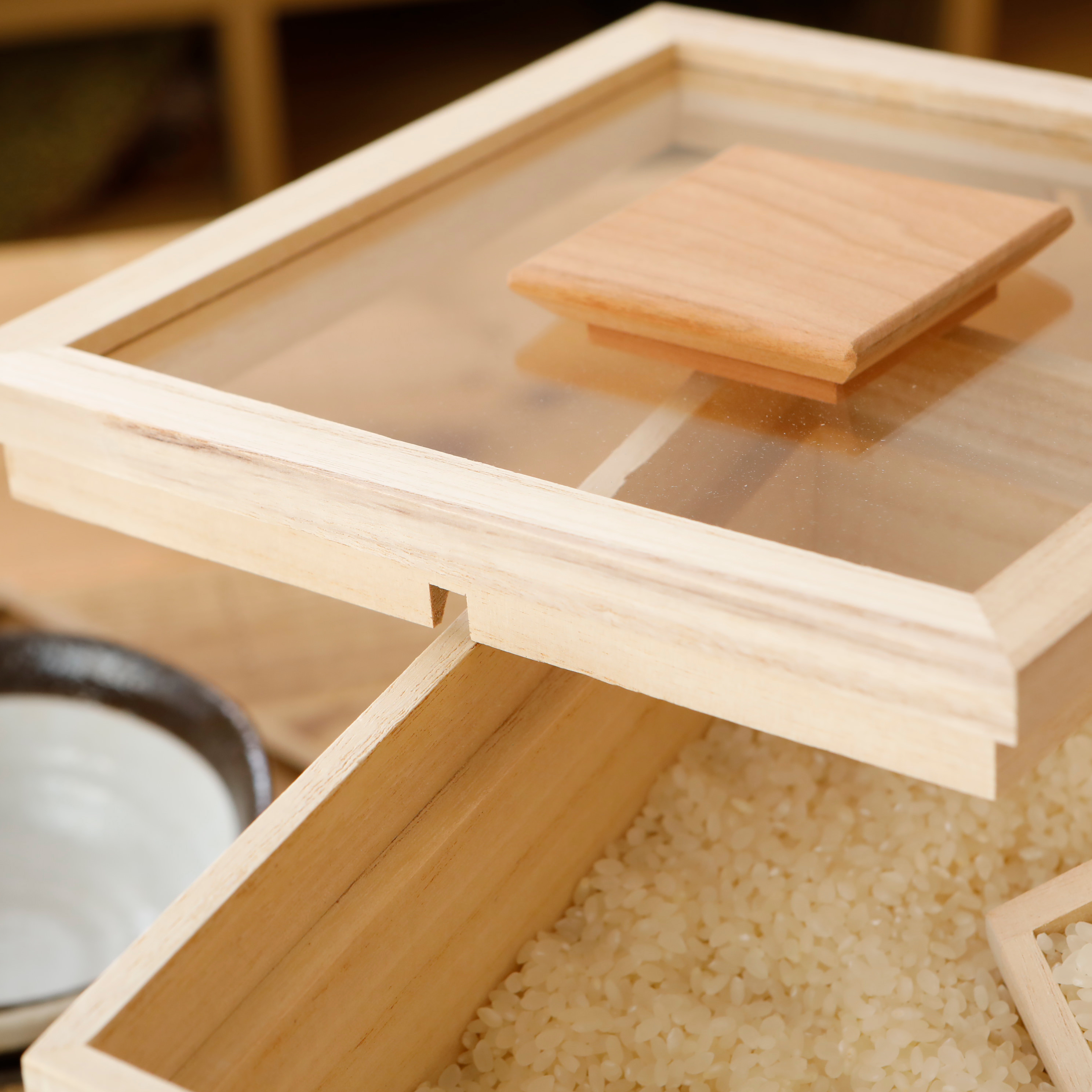 米びつ Rice Stocker 【kome-bitsu】 - 増田桐箱店 -