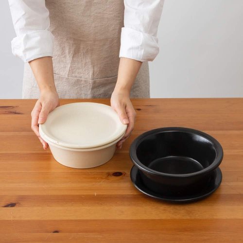 スタック鍋 6号 直火/オーブン/レンジ対応 -4th-market