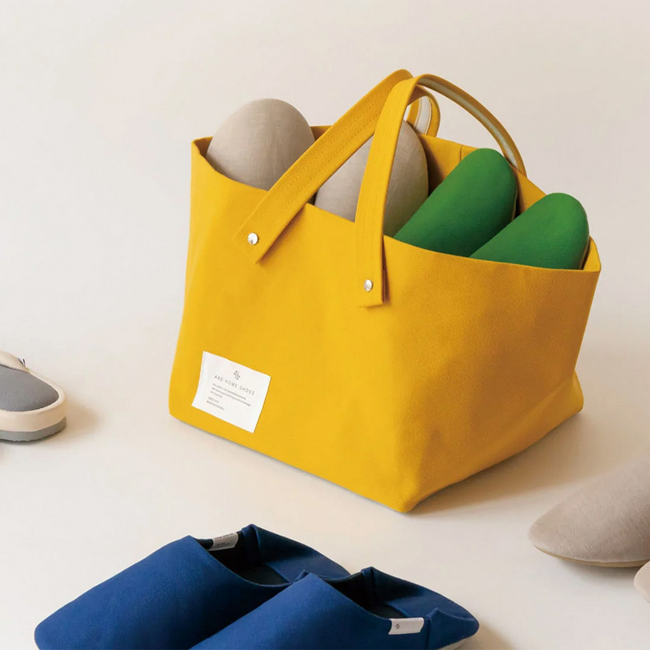 帆布バッグ BoxBag - ABE HOME SHOES -