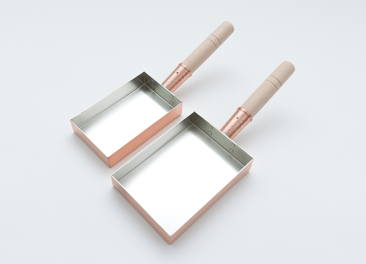 ふわふわ卵焼きを自宅で 純銅製の卵焼き器 (9cm 12cm) | 工房アイザワ