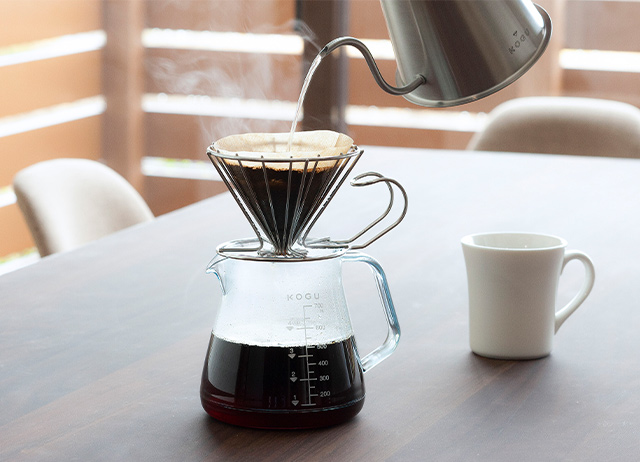 自宅でもアウトドアでも 割れにくいサーバー - 珈琲考具