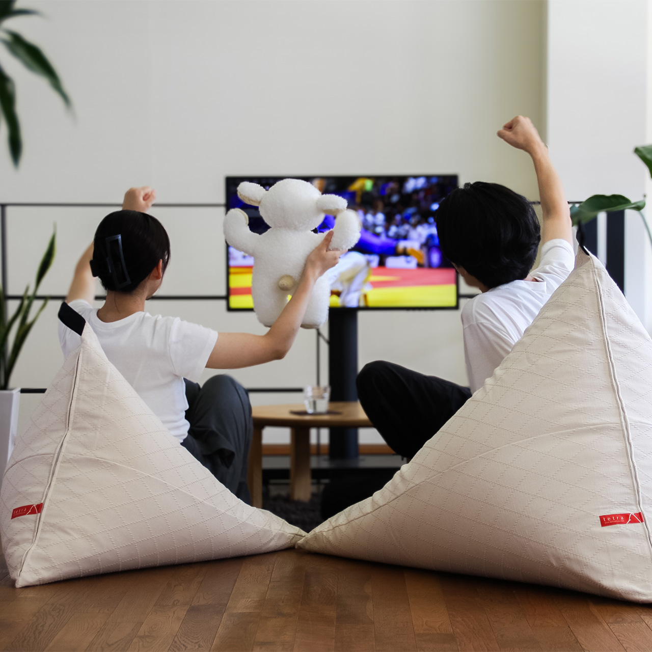 tetra ビーズクッション　大東寝具 tetra 8号帆布 ビーズクッション テトラ 【レギュラーサイズ