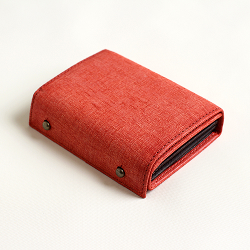 コンパクト革財布 | ミッレフォッリエ クアドレッティ - エムピウ（m+）