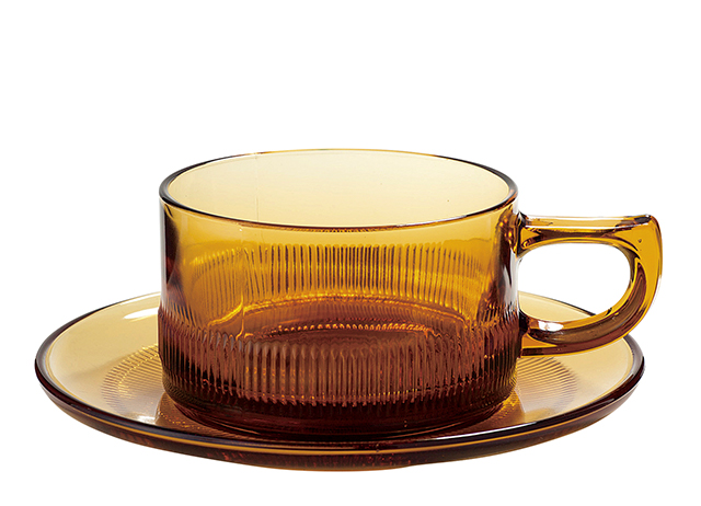 昭和モダン珈琲 耐熱性カップ&ソーサー - 廣田硝子