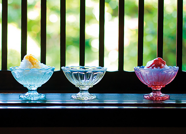 雪の花 デザートトレー - 廣田硝子 