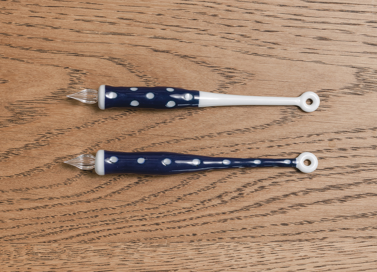 嬉野ガラスペン | ウレシノペン ドット2種 - HIZEN5