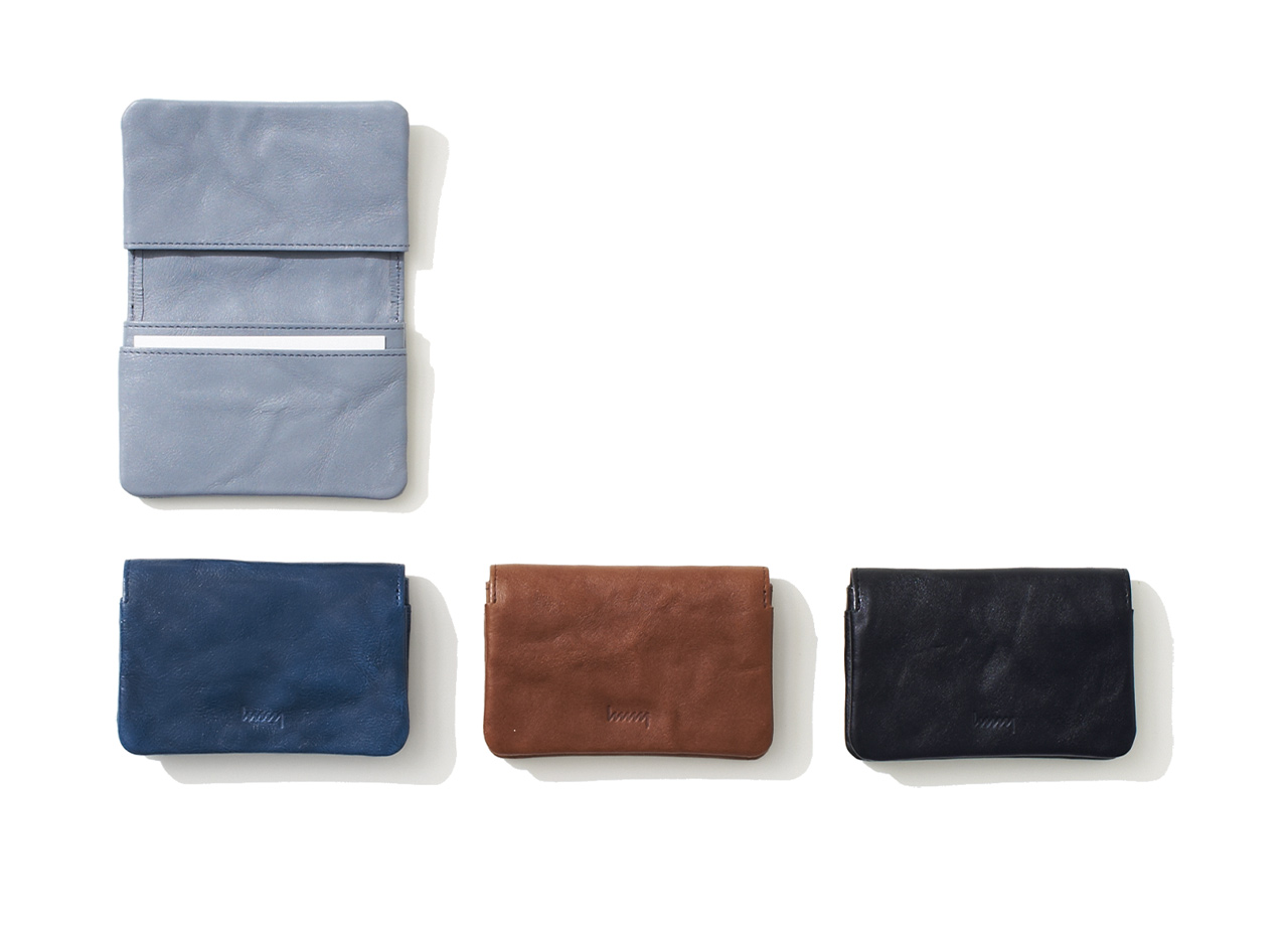 牛革の名刺入れ -hmny-