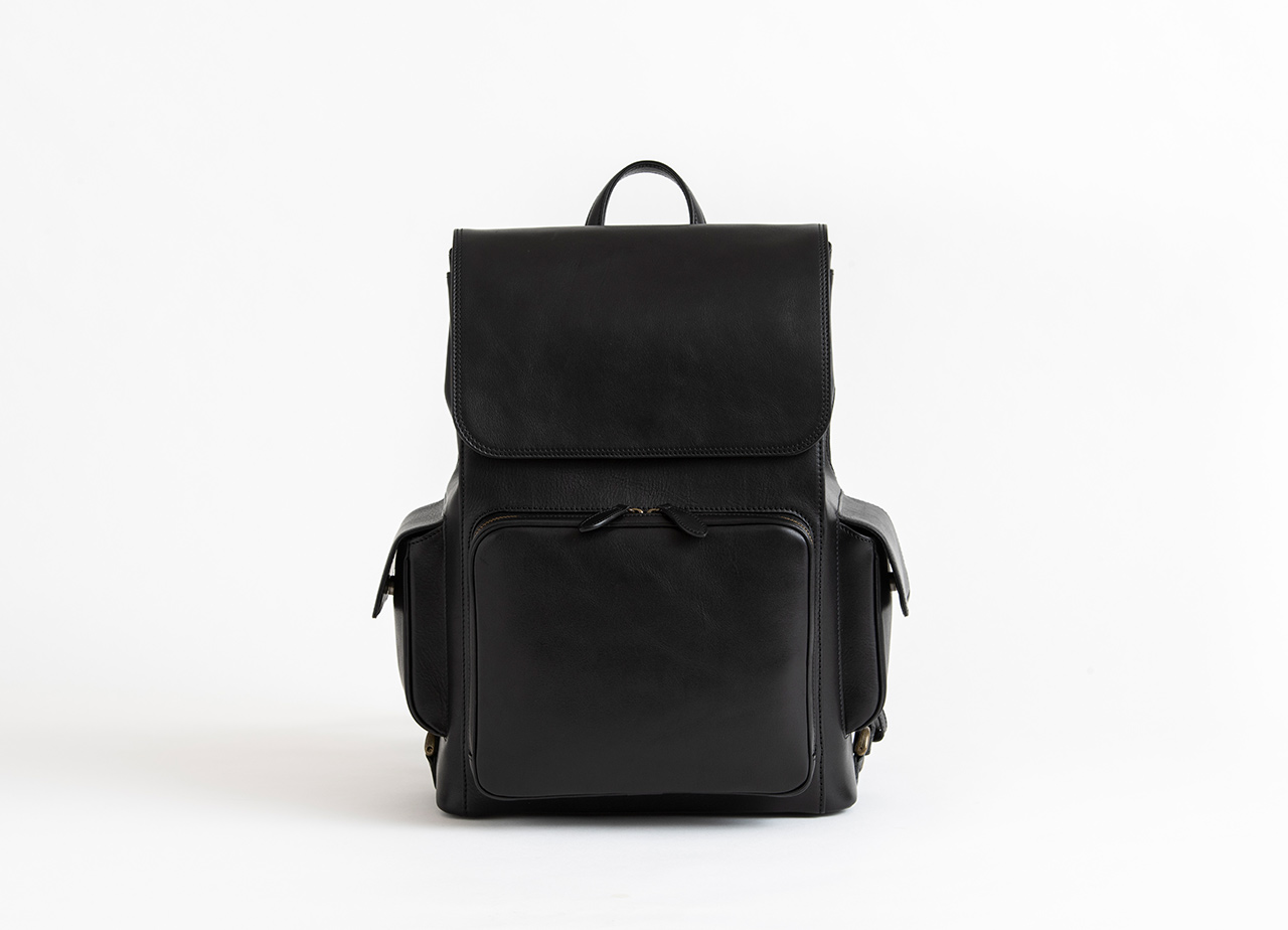 レザーリュックバッグ | テント 3色展開 -IKUTA KABAN