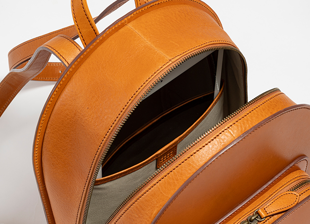 レザーリュックバッグ | ベーグル -IKUTA KABAN